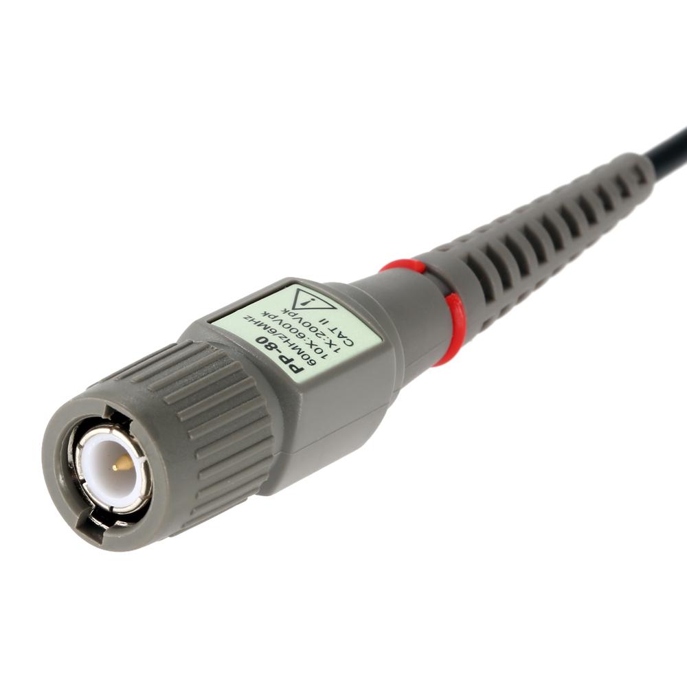 Hantek Max.600V DC Peak AC x1 x10 60MHz 10M Ohm Oscilloscope Clip Probe with Accessories
