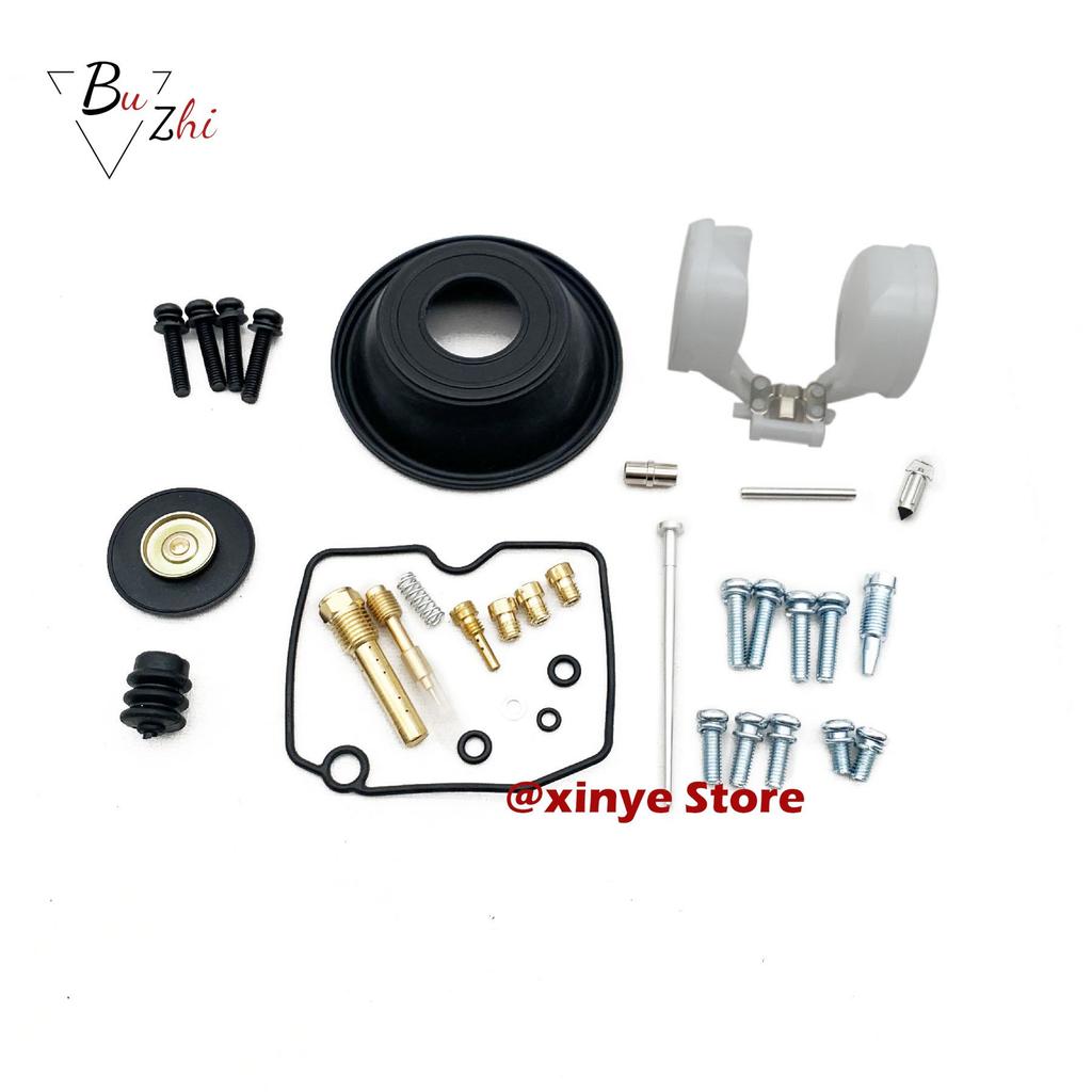 Carburetor repair kit floating needle with vacuum diaphragm for Suzuki version AN400 Burgman 400 Skywave 400 Scooter 1998-2006