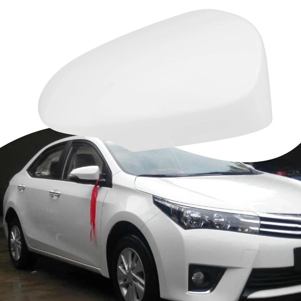 Car Rear View Mirror Cover Cap For Toyota Corolla 2014-2017 Protective Mirror Cover 87945-02930 87915-02930