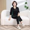 2024 Women's Casual Slimming Sportswear Set: Elegant Two-Piece for Spring & Autumn