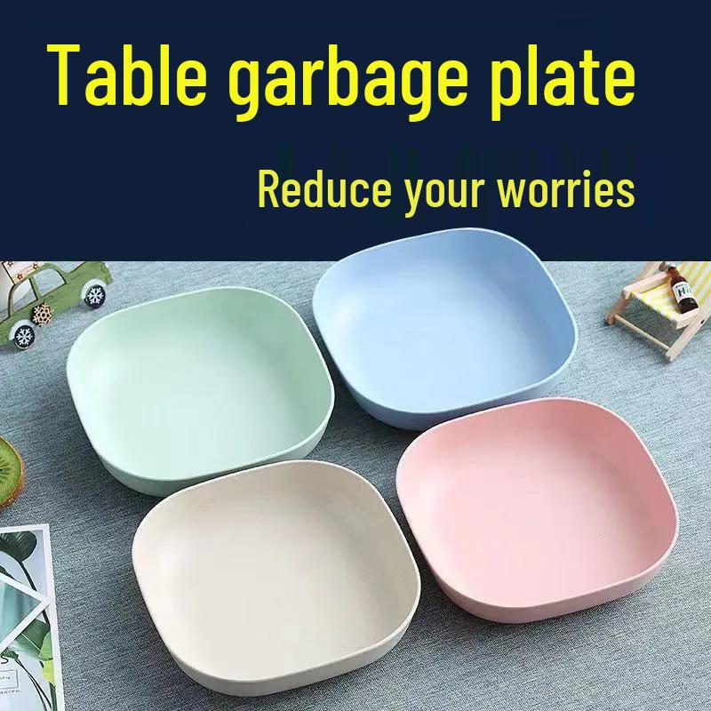 

Многофункциональная тарелка для костей и закусок с основанием-контейнером для хранения