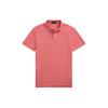 Polo Custom Slim Fit Mesh Polo Shirt Solid Color Straight Fit Short Sleeve Polo Men Tops Red MNPOKNI1N822-797