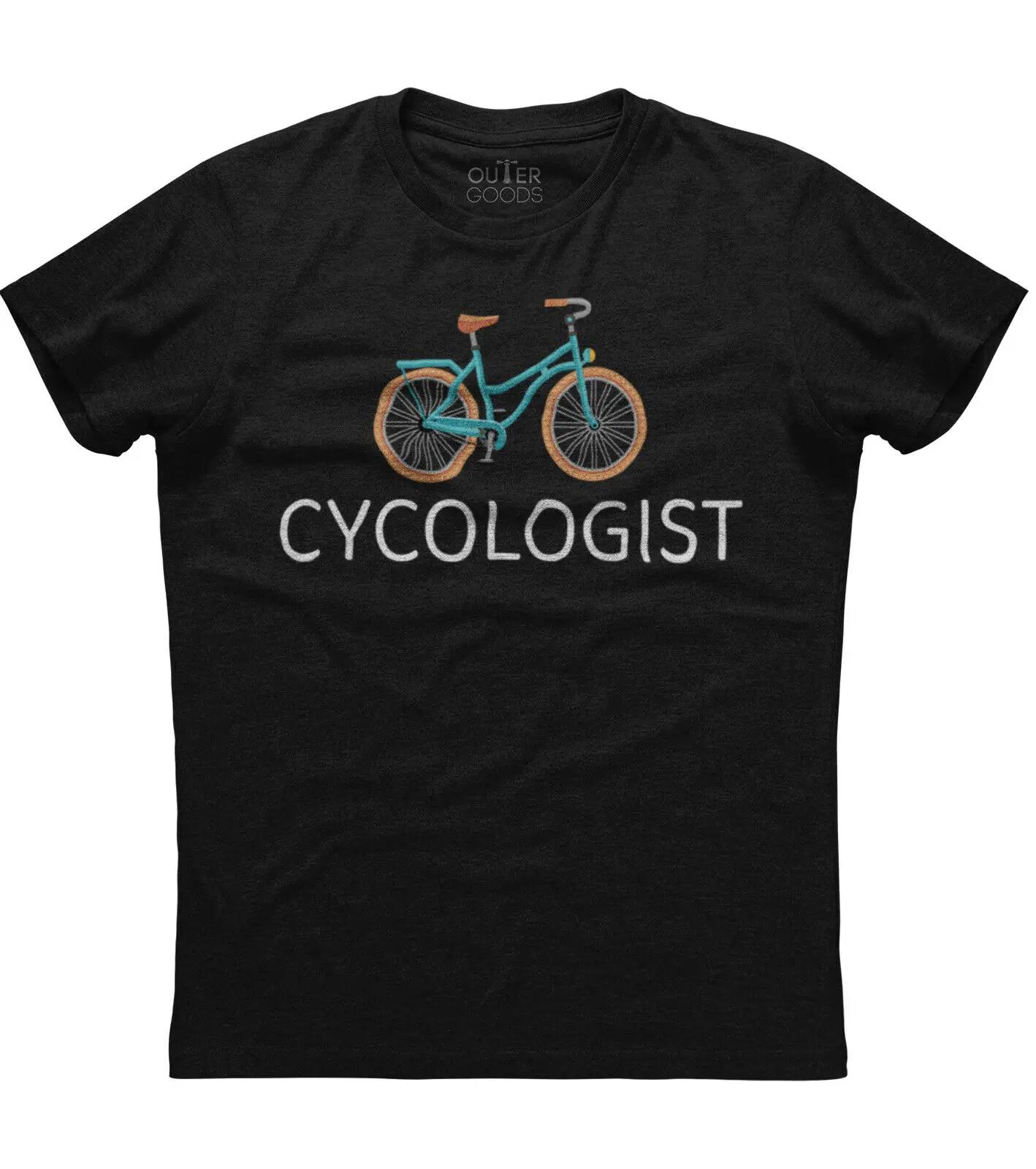 Cycologist Mountain Bike Personalized Graphic Printed TShirt Summer Cotton ONeck Short Sleeve Mens T Shirt New S3XL S