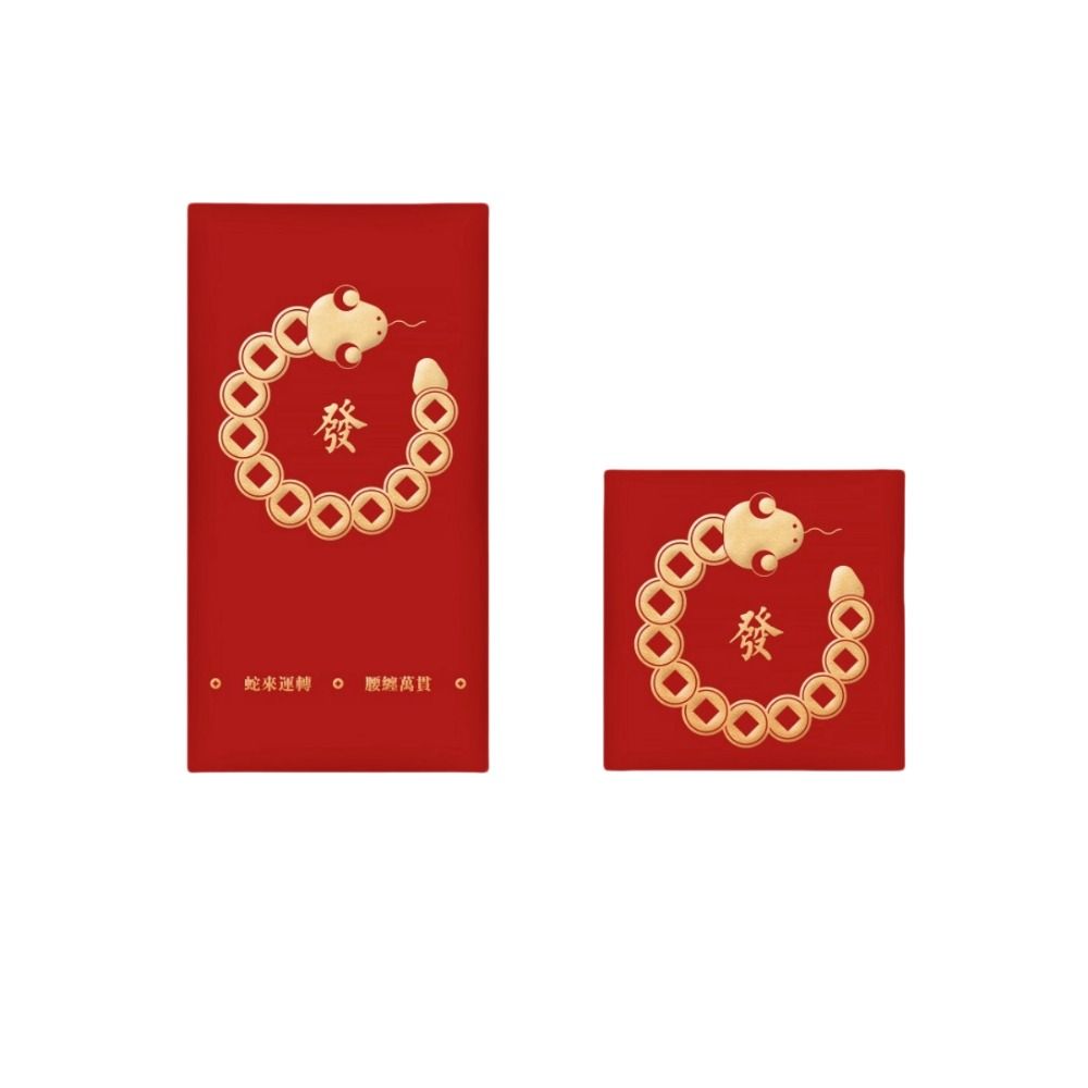 

30Pcs Chinese 2025 New Year Red Packet Traditional Custom Lucky Red Pockets Bless 30Pcs 9CM
