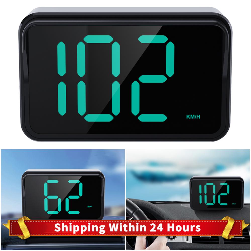 Universal Head Up Display GPS Digital Speedometer Speed Meter for All Car Truck Plug and Play Auto Part