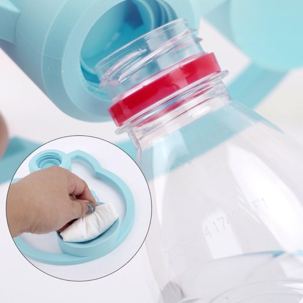 Automatic Water Renewal Cat Drinking Machine Non Plug in Splash-proof Pet Water Bowl Stable Base Wet Chin Prevention