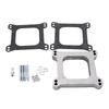Aluminum Carburetor Spacer Kit Vacuum Tube Replacement for Holley 4150 Edelbrock Ford Chevy Car Engines