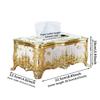 1PC European Style Tissue Box, Home Kitchen, Living Room, Bedroom, Restaurant, Bar, Hotel Napkin Extraction Box, Plastic Box