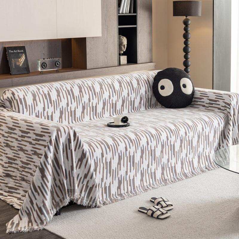 

Чехол для дивана на все времена, простое и современное полотенце для дивана, полное покрытие, нескользящий чехол для дивана, одеяло для дивана 180*130cm
