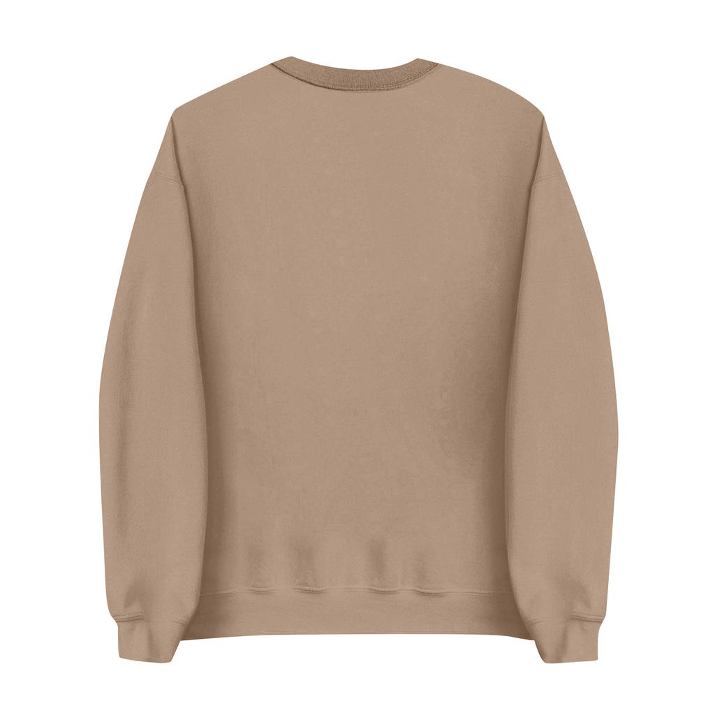 Women's Fashion Long Sleeve Print Round Neck Sweater Top