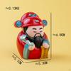 Chinese God Figure Miniature Decoration Year Figurine Desktop Ornament for Party Favors