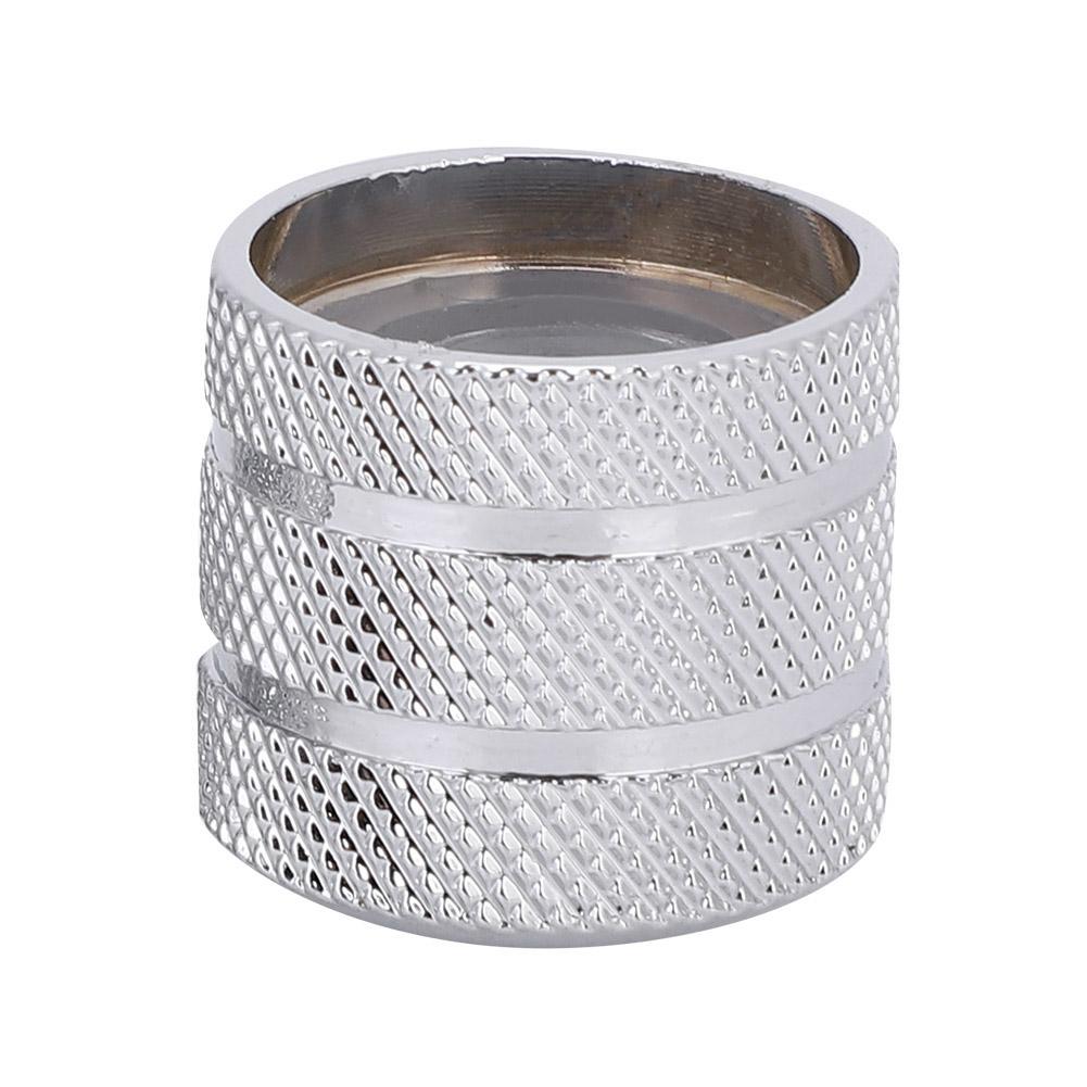 2PCs 6mm Metal Electric Guitar Bass Dome Knobs Potentiometer Cap Volume Tone Control Knob