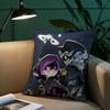 Cartoon Murder Drones Pillow Case Short Plush Print Cushion Cover Square Throw Pillow Covers Sofa Home Decor