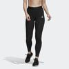 Adidas Performance Logo Fitness Running Leggings Women Bottoms Black FI4630