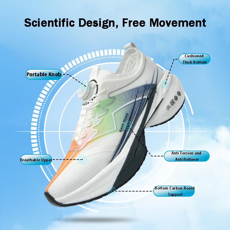 Mode Herren Sportschuhe Stützende Laufschuhe Gedämpfte Sneaker Walking Wandern Freizeitschuhe Damen Trainingsschuhe