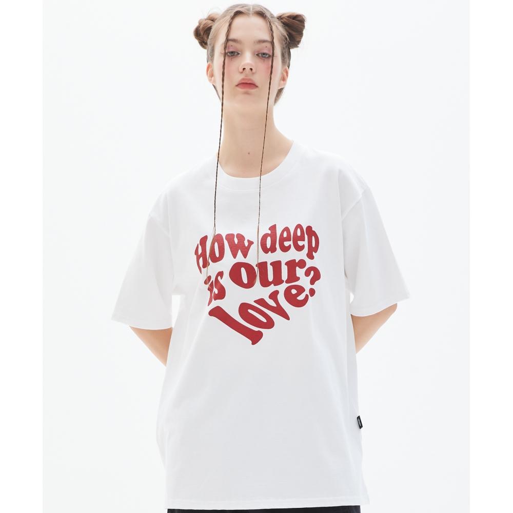 

LUV ИСТИННО PY OVERFIT LUV TEEWHITE