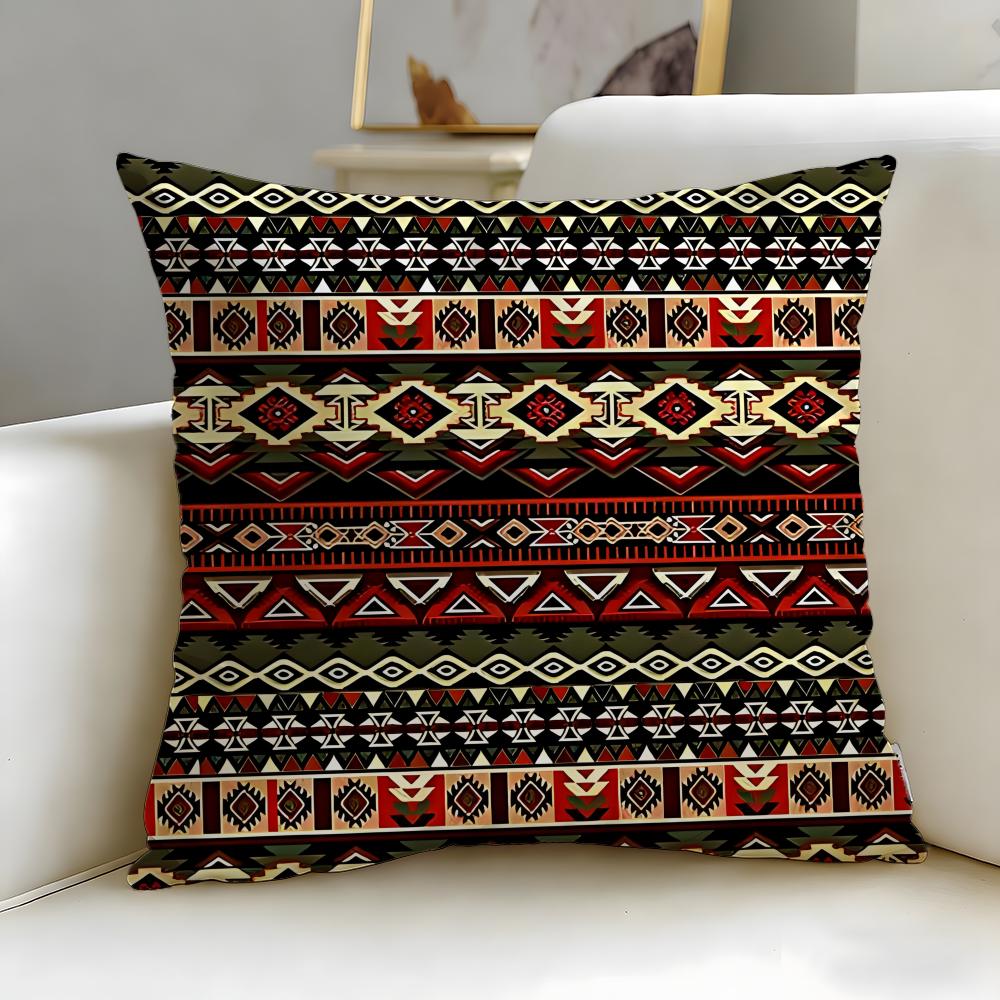 Floral pattern Cushion Cover Soft EasyWash Pillow Case Versatile for Couch Bed Travel and Office