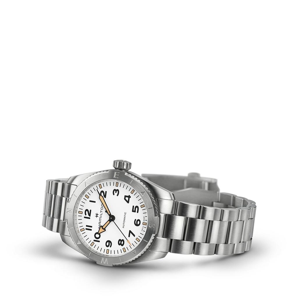 Hamilton H70225110 Khaki Field Expedition 37mm White Dial Bracelet