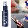50ml Sieradenreiniger Multifunctionele Vlekverwijderaar Effectieve Horloge Ringen Spray Reinigingsoplossing voor Dagelijks Gebruik
