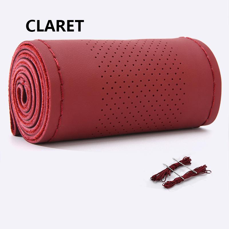 Anti-Slip Car Steering Wheel Braid Cover Hand-Sewn Car Steering Wheel Covers Are Suitable For 90% of the Models On The Market