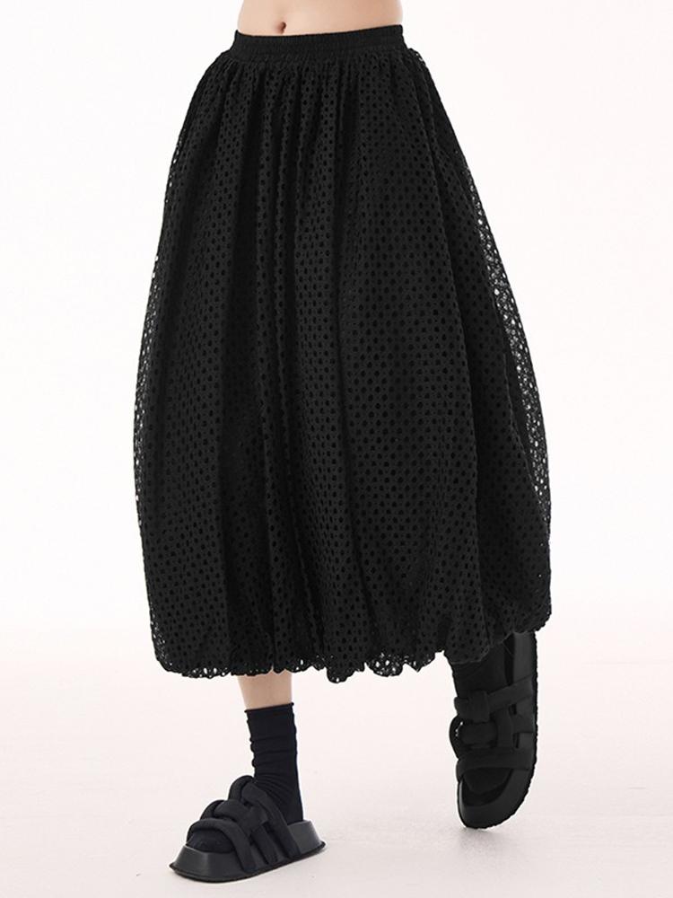 XITAO Mesh Patchwork Women Skirt GMM1372