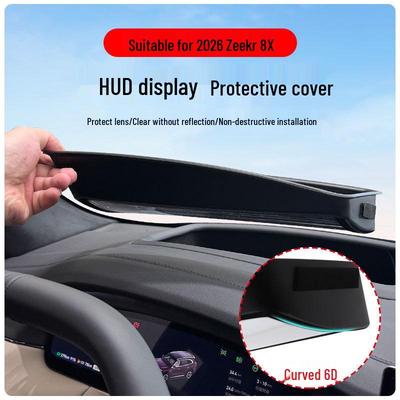 2026 Zeekr 8X Head-Up Display Protective Cover for Car Interior Upgrade