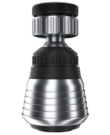 2-function Faucet Aerator with Short Reduction