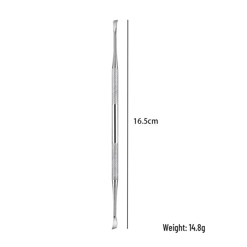 Stainless Steel Dental Tool Set: U-Shaped Tongue Scraper, Oral Mirror, and Tartar Remover