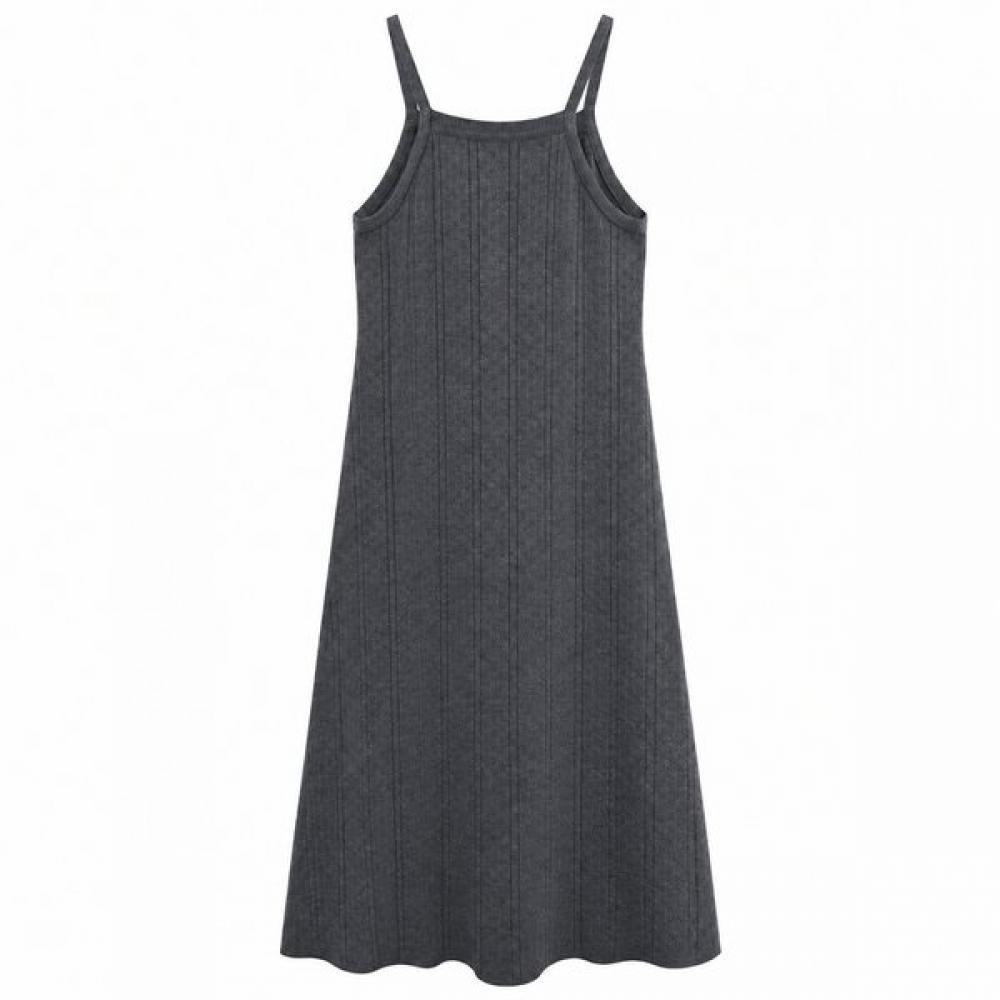 Ggpx New York Knit Sleeveless Dress Set Cardigan Gq9st005f
