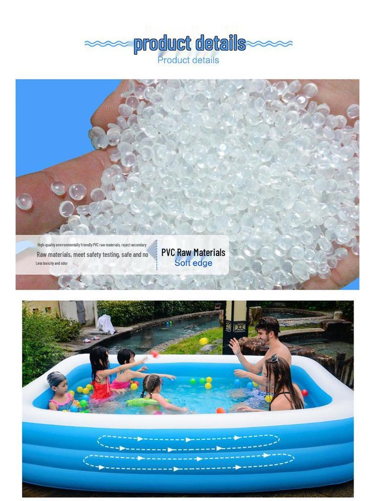 Inflatable PVC Family Swimming Pool - Thickened Outdoor Children's Pool