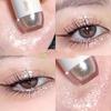 Flüssiger Lidschatten Perlglanz Pailletten Glitzer grenzüberschreitende Make-up Kosmetik