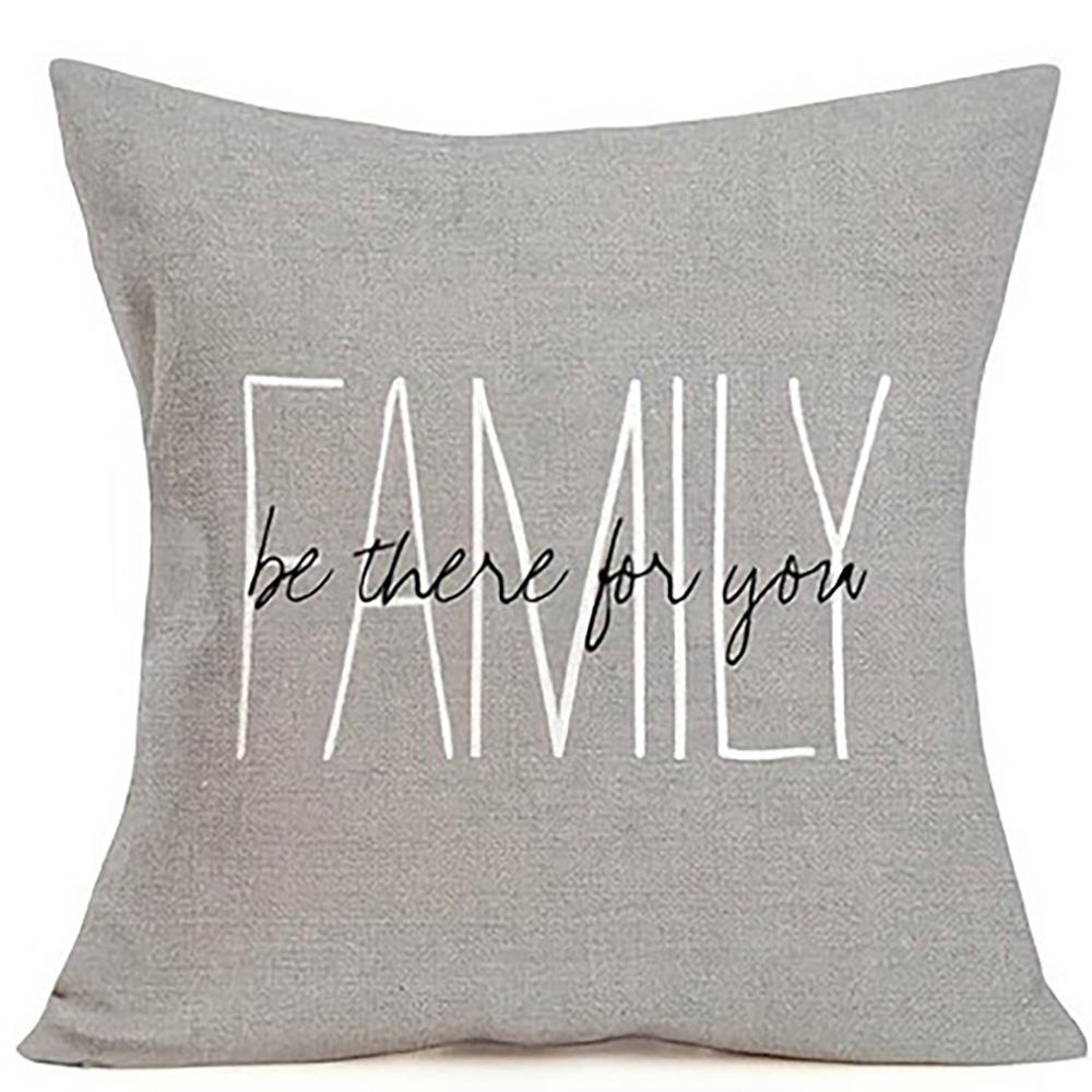 

Home Sweet home and farmhouse style pillowcases: Sofa cushion cover home room decoration 16x16Inch