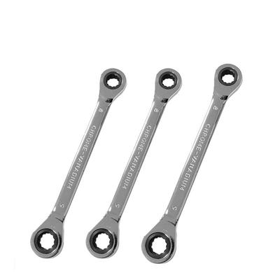 Portable Spanner Set Double Head Car Repair Tools Durable Ring Ratchet Wrench  for Car