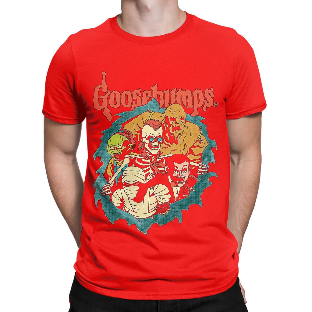 Danger Gank Graphic 100 Cotton TShirt Goosebumps Tops Tees For Unisex