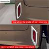 Car Rear Fog Light Lamp Frame Decoration Cover Trim For Toyota Alphard Vellfire 40 Series  2024 Chrome / Black Accessories