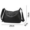 Luxury Designer Soft Genuine Leather Shoulder Crossbody Bag For Women 2025 Cow Leather Handbag High Quality Female Messenger Bag