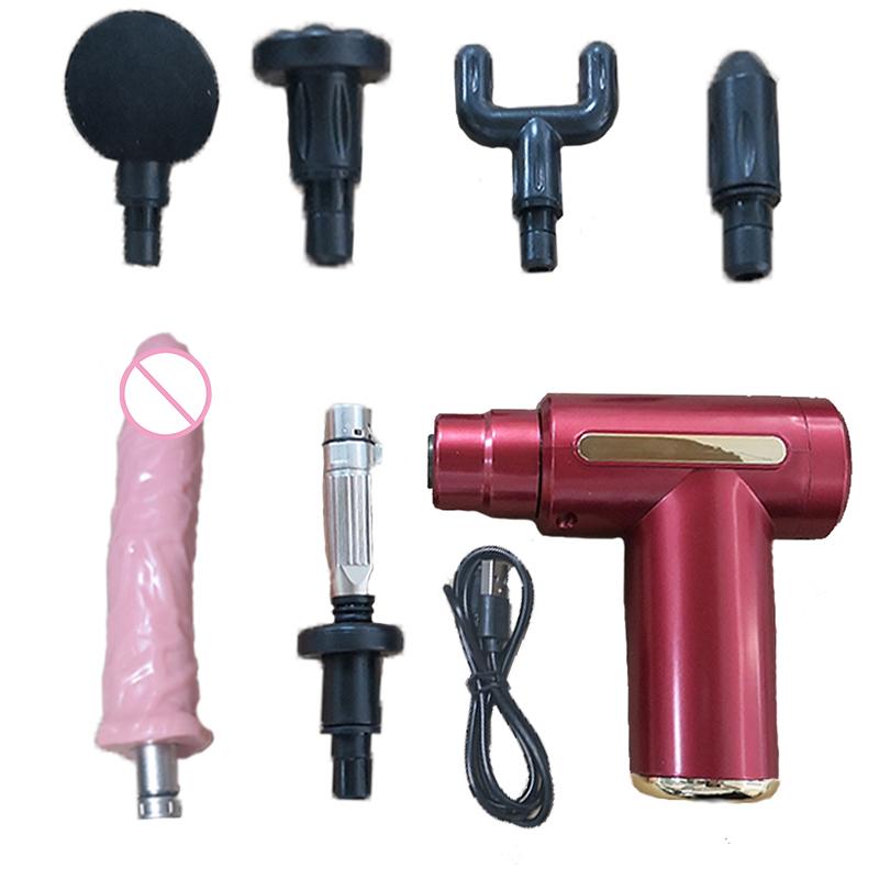 2in1 Penis Dildos Vibrators Gun Fascial Massager Adult Sexy Toysfor Woman G Spot Anal Clit Stimulator Sexy Accessories Sex Shop