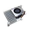 Raspberry Pi 5 Silent Cooling Fan & Aluminum Heat Sink with Fast Heat Conduction