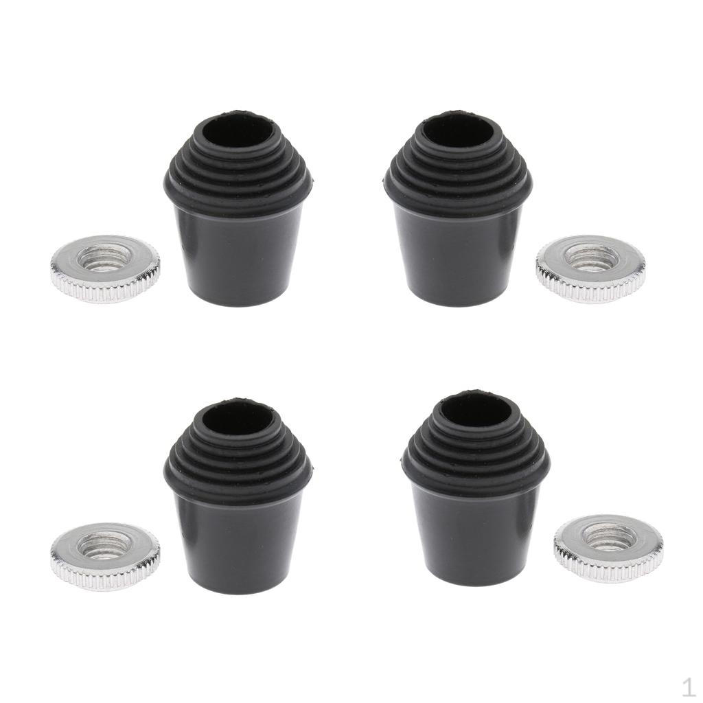 

4 Sets Metal Bass Drum Legs Parts for Percussion Instrument