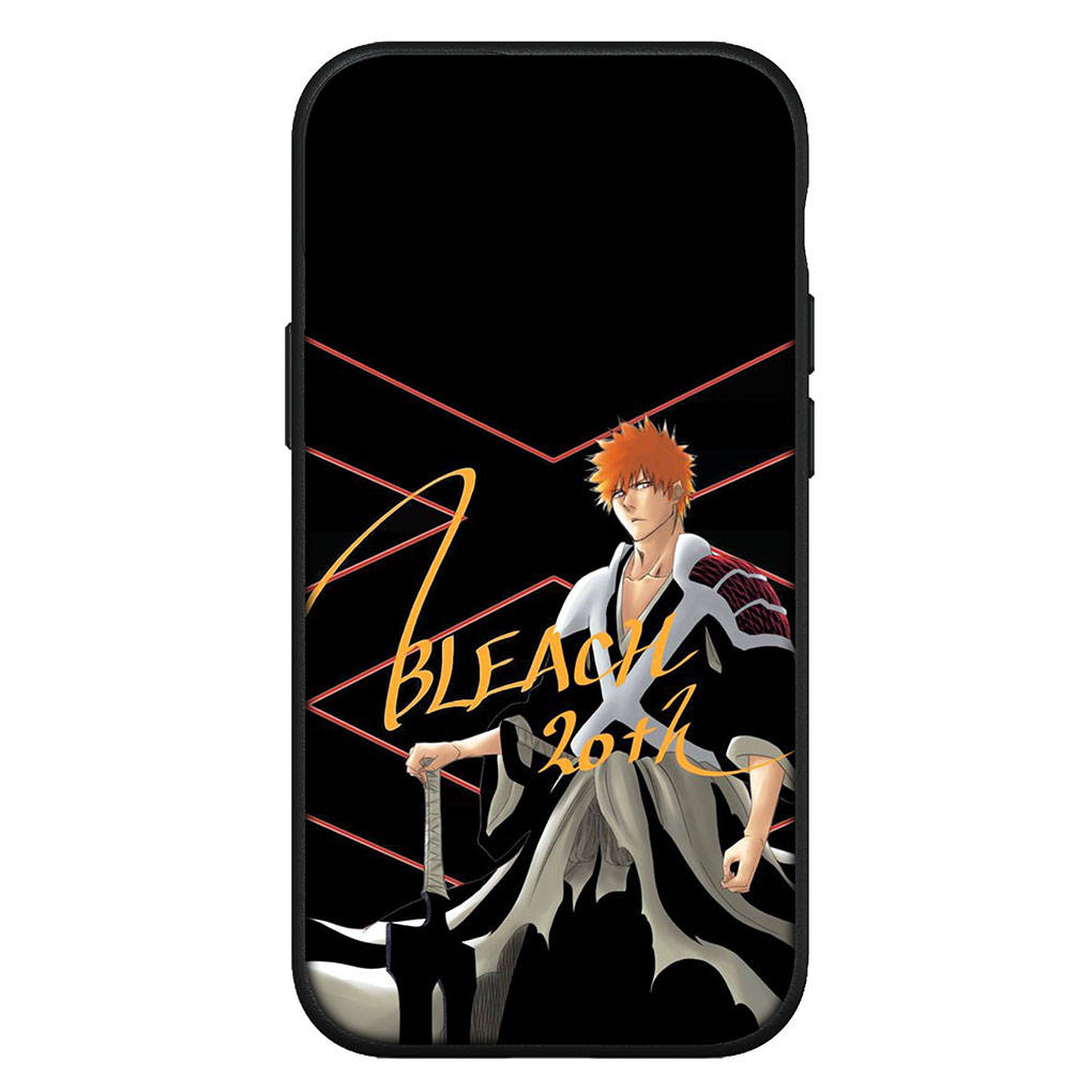 For iPhone 16 15 Xiaomi Redmi Note 14 13 12 11 Pro Max X 8 16e Samsung Galaxy S25 S24 S23 Moto OPPO Kyoraku Shunsui Bleach Kurosaki Ichigo Phone Case