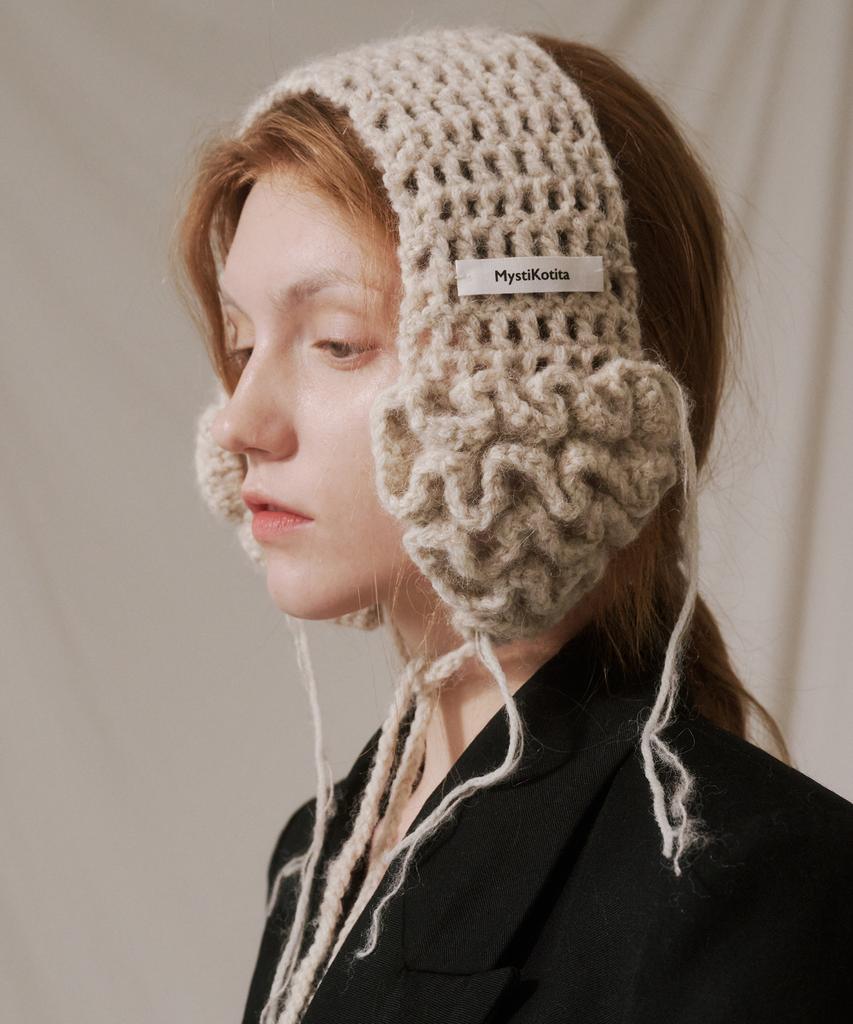 Miseutikotita Stem Earmuffs - Beige