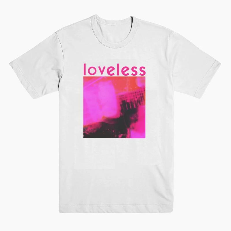 My Bloody Valentine Loveless 1992 T Shirt Vintage Oversize Rock Band Tee Men and Women Short Sleeve T-Shirt Summer Tops Clothing