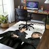 Sherlock Holmes Printed Carpet,Rug,for Office Chair Living Room Bedroom Kitchen Room Decor Gifts.