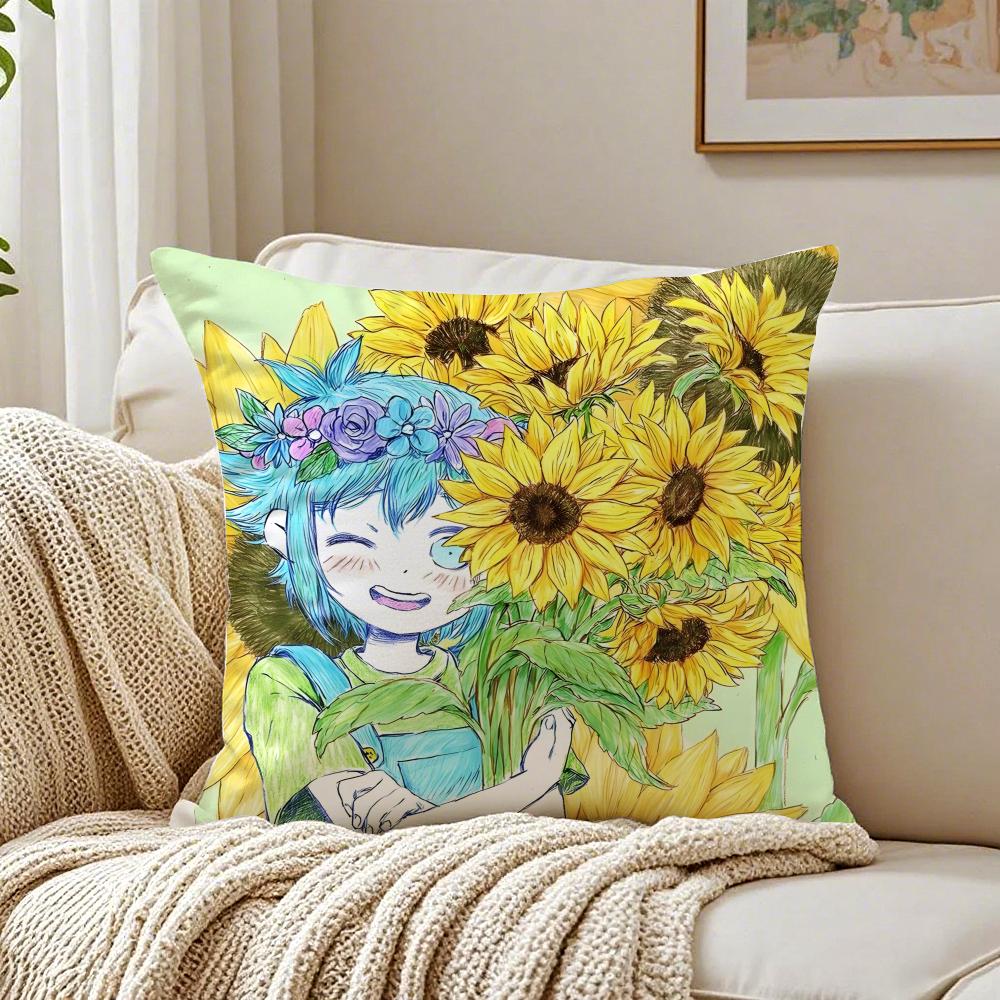 OOMORI Pillow Game Character Cushion Cushion Cover Pillowcase Antidustmite Living Room Sofa Decor Cushion Room
