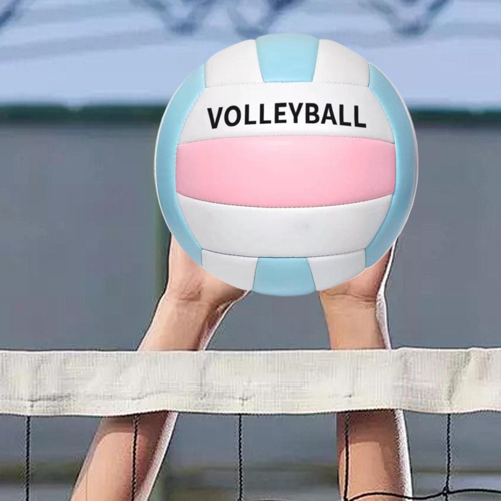 Sand Volleyball Sports Training Ball Wear-Resistant Soft Volleyball thickness No.5 Machine Sewing Soft Beach Air Volleyball