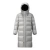Camel Women's Mid-Length Hooded Down Puffer Jacket M25CR07105