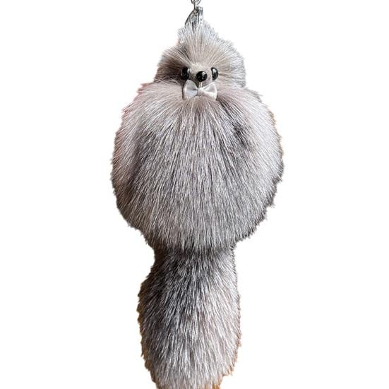 

Keychain Pendant Fox Plush Doll Charm Soft Stuffed Key Holder Portable Key Organizer Backpack Bag Accessory