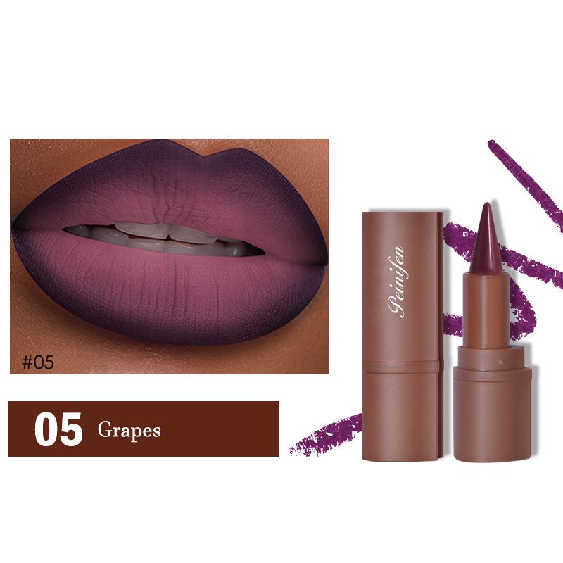 

OMG Chocolate Matte Lipstick & Liner - Long-lasting Pointed Tip 3g