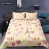 2/3PCS Soft Paris Eiffel Tower Duvet Cover Set Love Heart 3D Print King Queen Bedding Set Microfiber Quilt Cover Home Textile