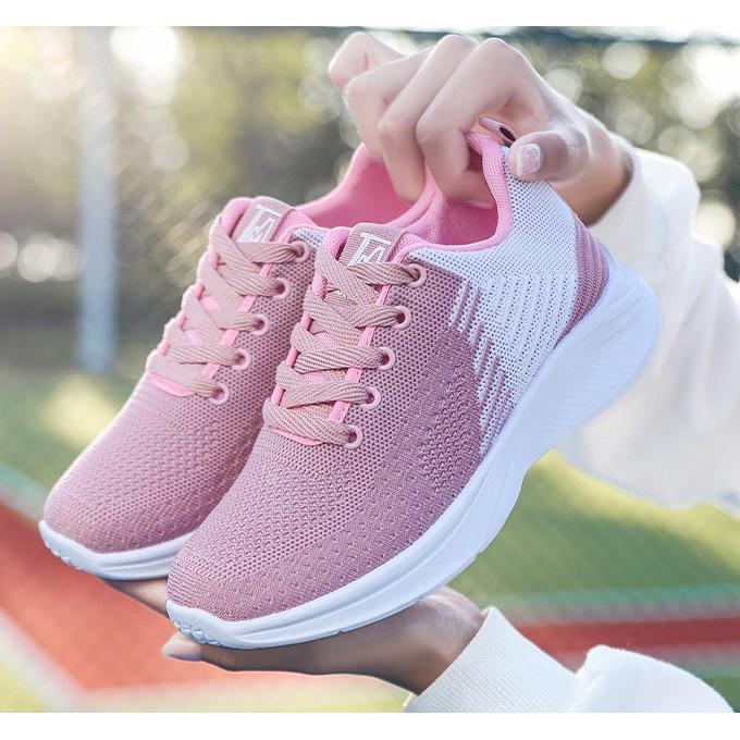 Women's Shoes 2025 New Fashion Sports Shoes Breathable Comfortable Soft Sole Women's Running Shoes Casual Shoes Outdoor Running Shoes